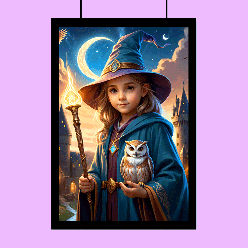 Magical Wizard Girl